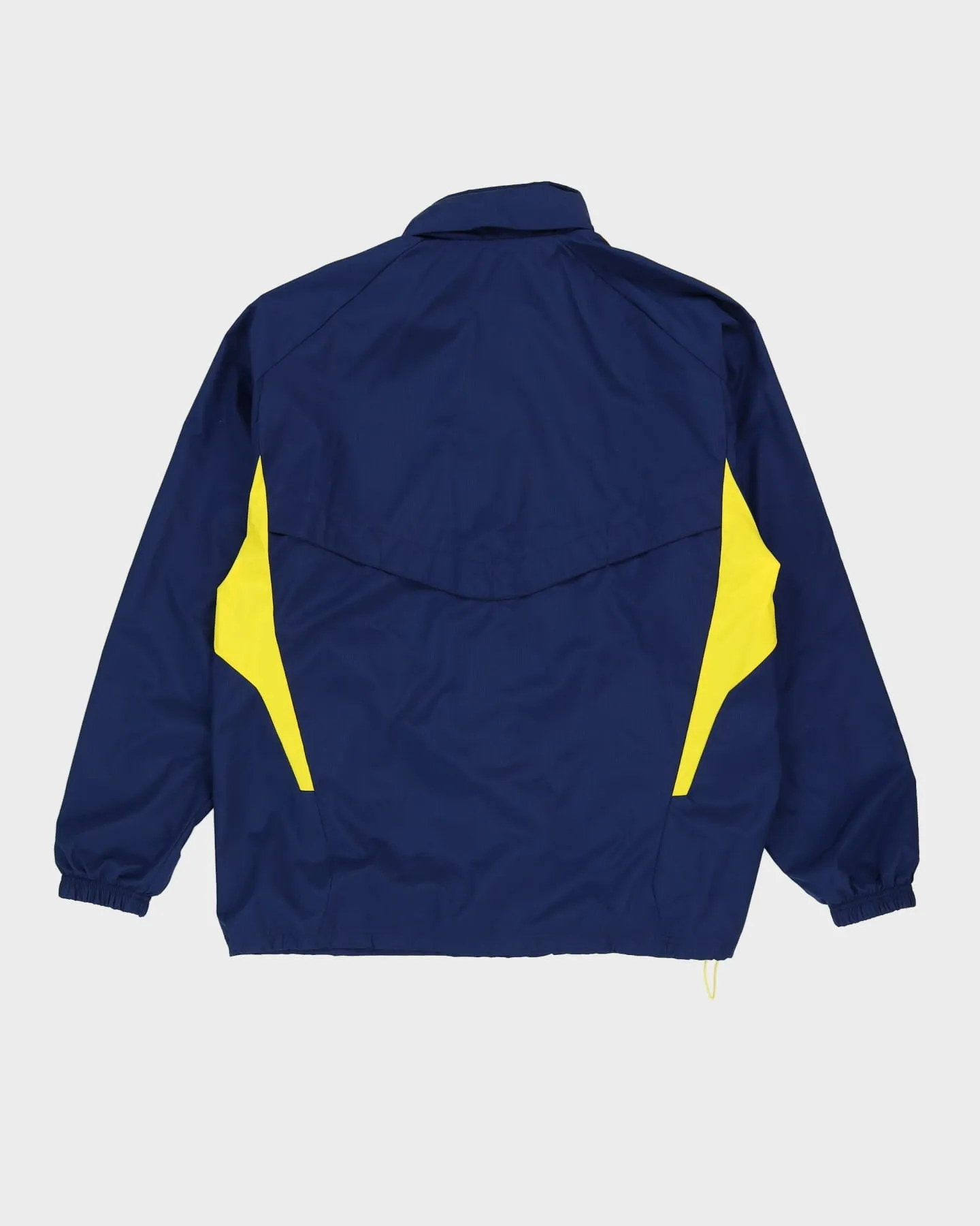 00s Adidas Columbia Football Team Navy Windbreaker Jacket - L