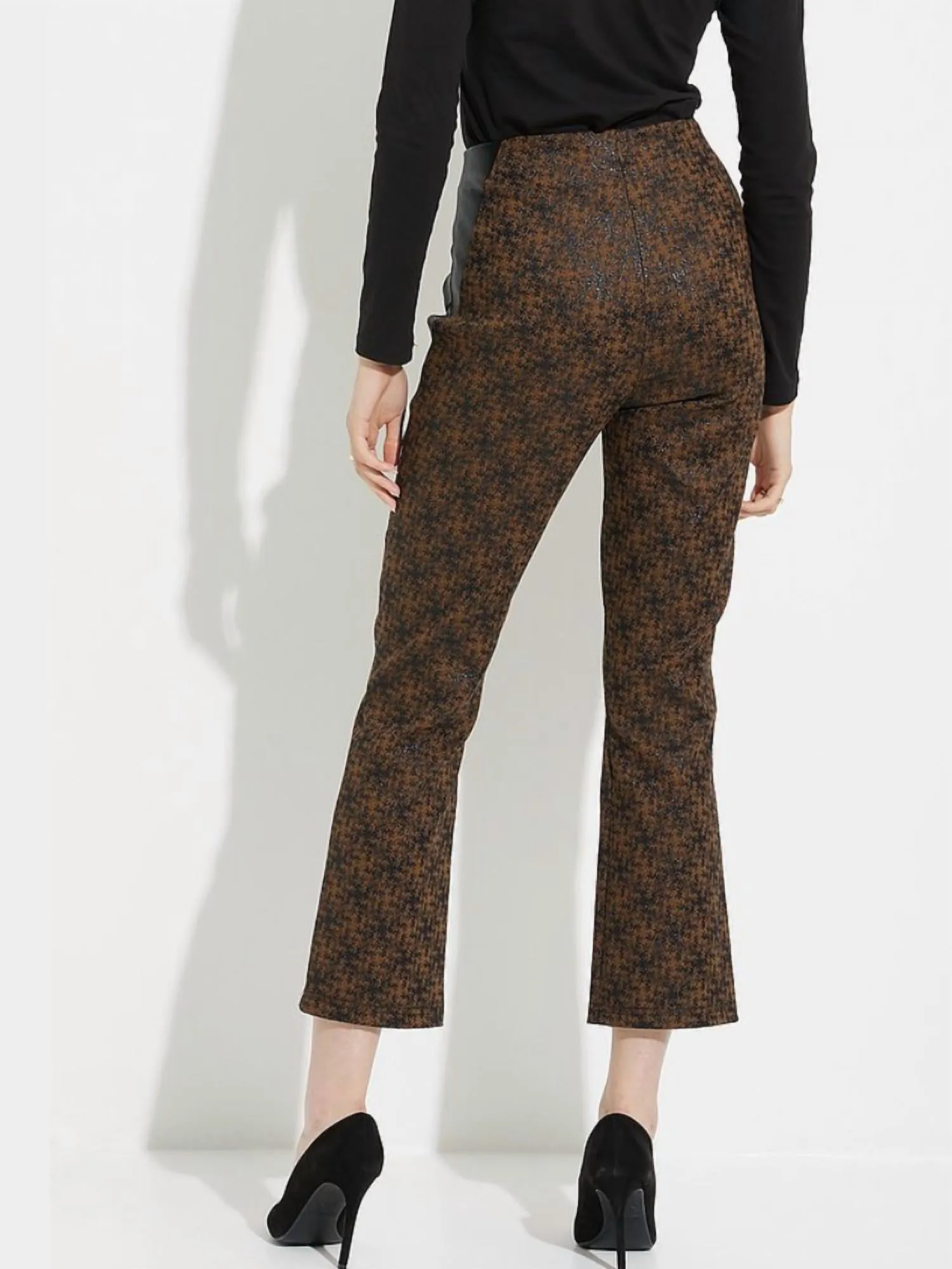 '78 Ankle Pant In Black Brown