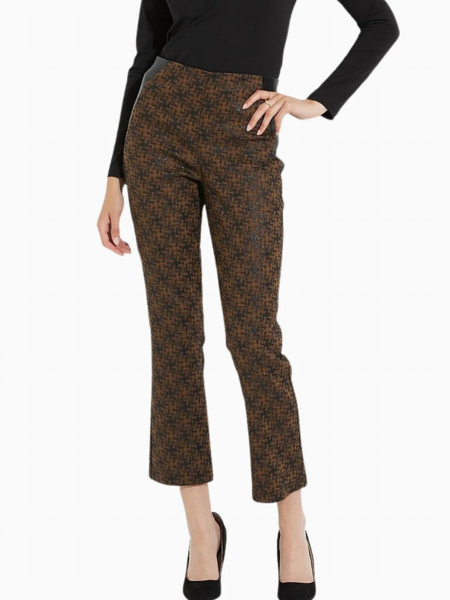 '78 Ankle Pant In Black Brown