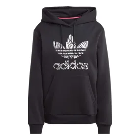 adidas ZEBRA ANIMAL PRINT INFILL HOODIE - Women's