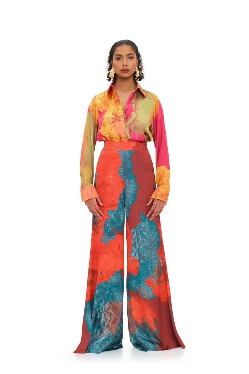 ARA FULL LENGTH MULTICOLOR PANTS