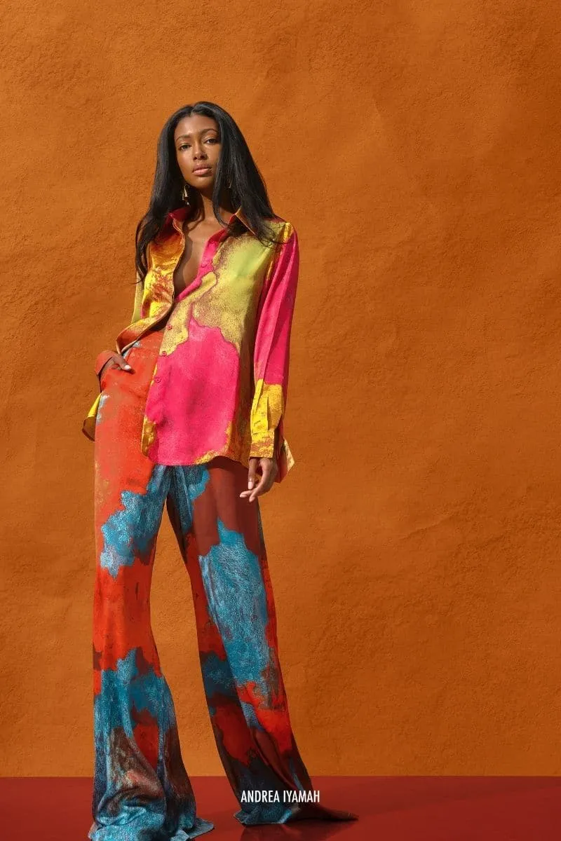 ARA FULL LENGTH MULTICOLOR PANTS