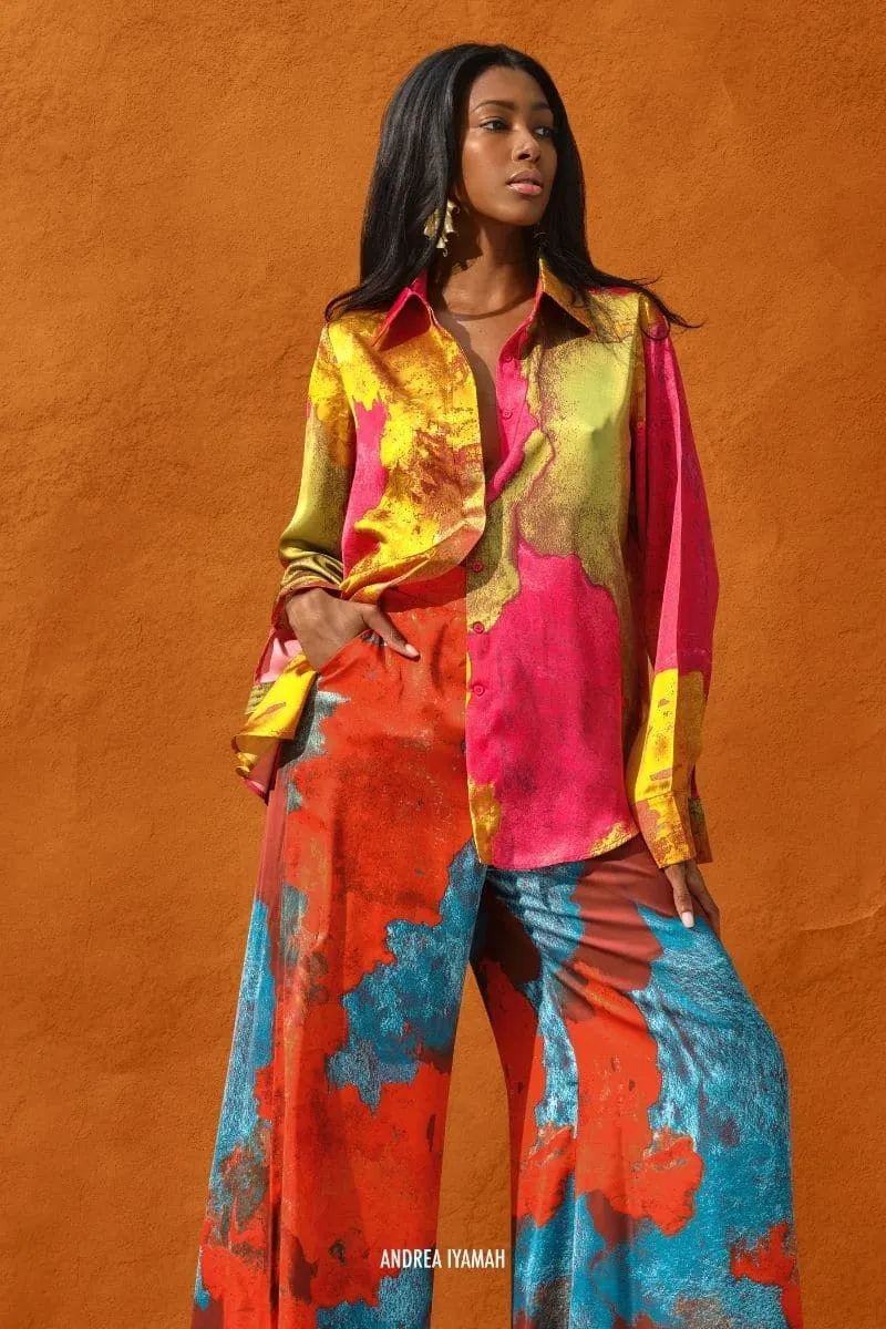 ARA FULL LENGTH MULTICOLOR PANTS