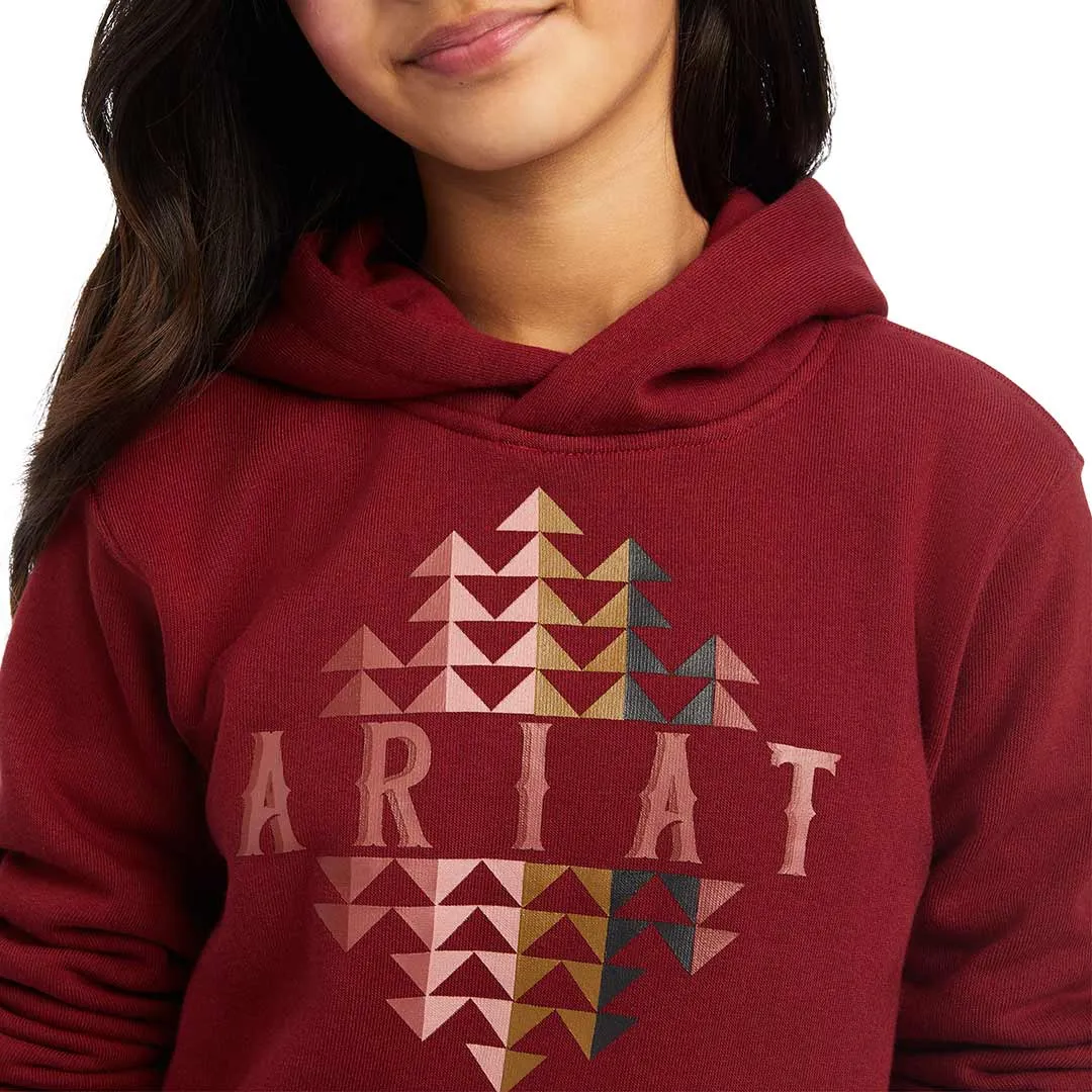 Ariat Girls' REAL Beartooth Hoodie