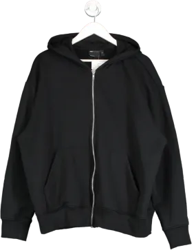 ASOS Black Full Zip Hoodie UK XXL