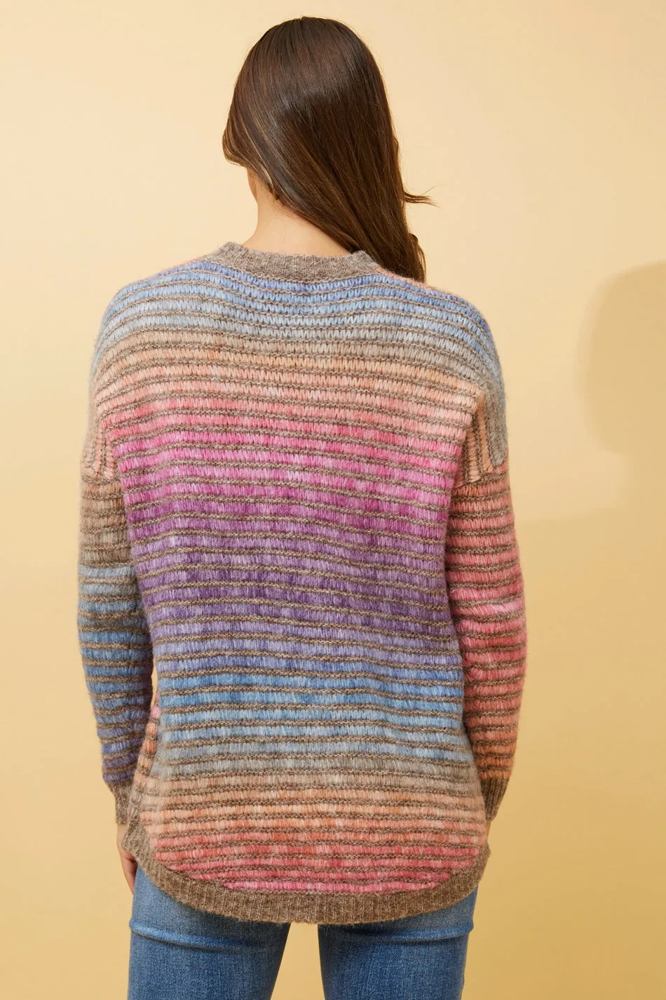 AYELIN MULTICOLOUR KNIT JUMPER