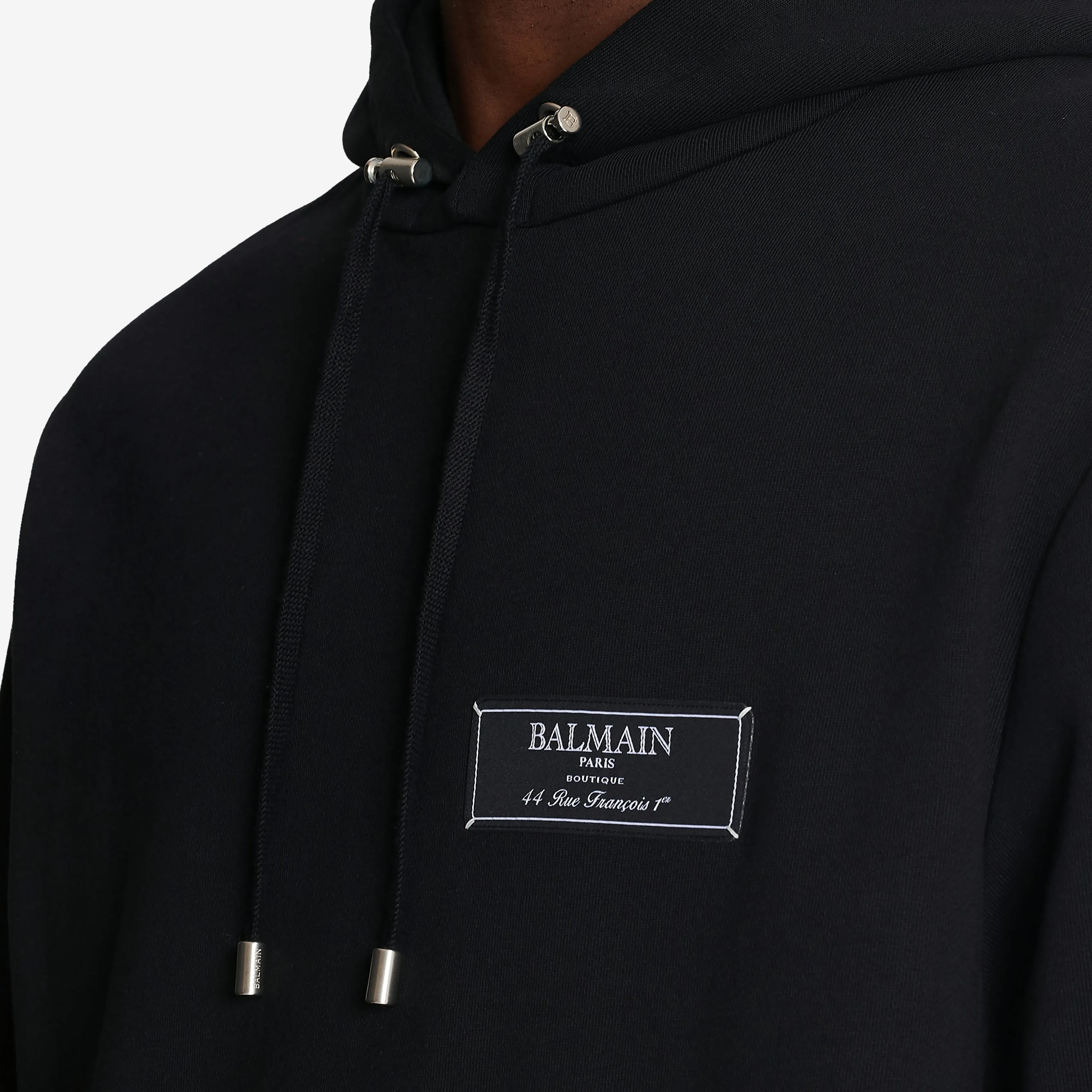 Balmain Patch Label Hoodie