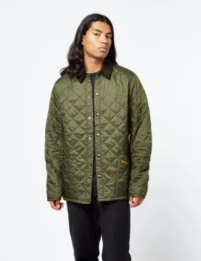 Barbour Heritage Liddesdale Quilted Jacket - Olive Green