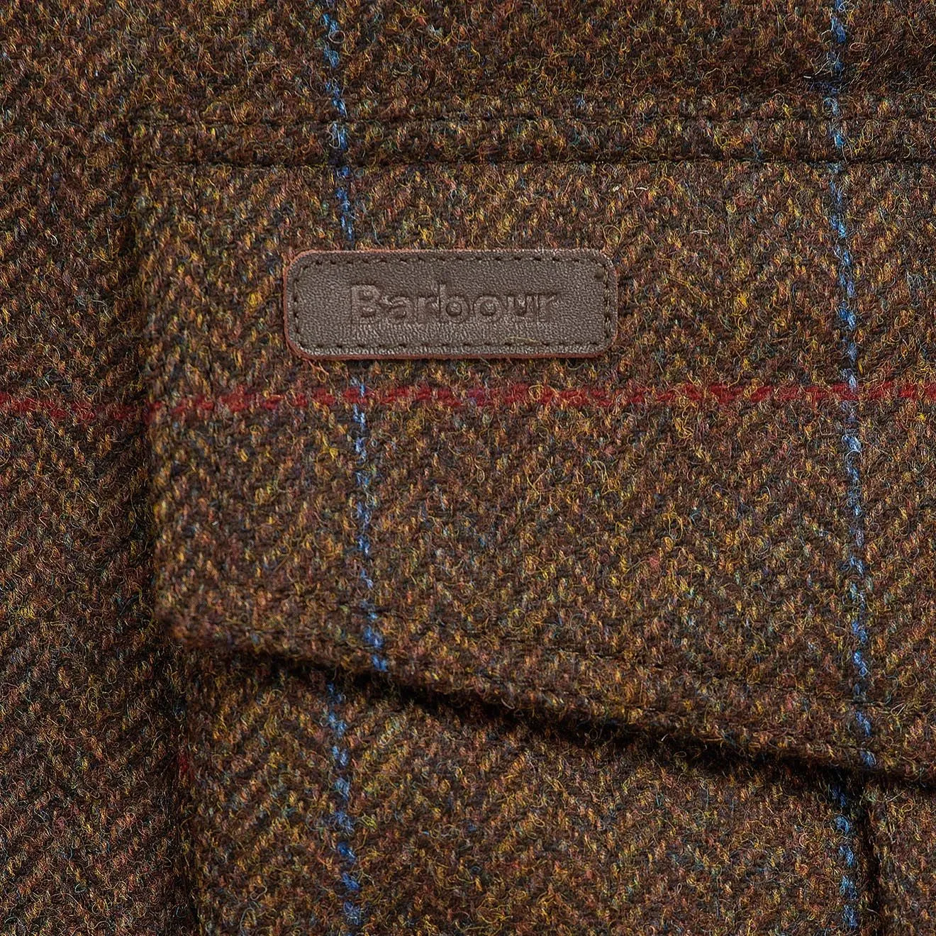 Barbour Penrith Wool Jacket Brown Check