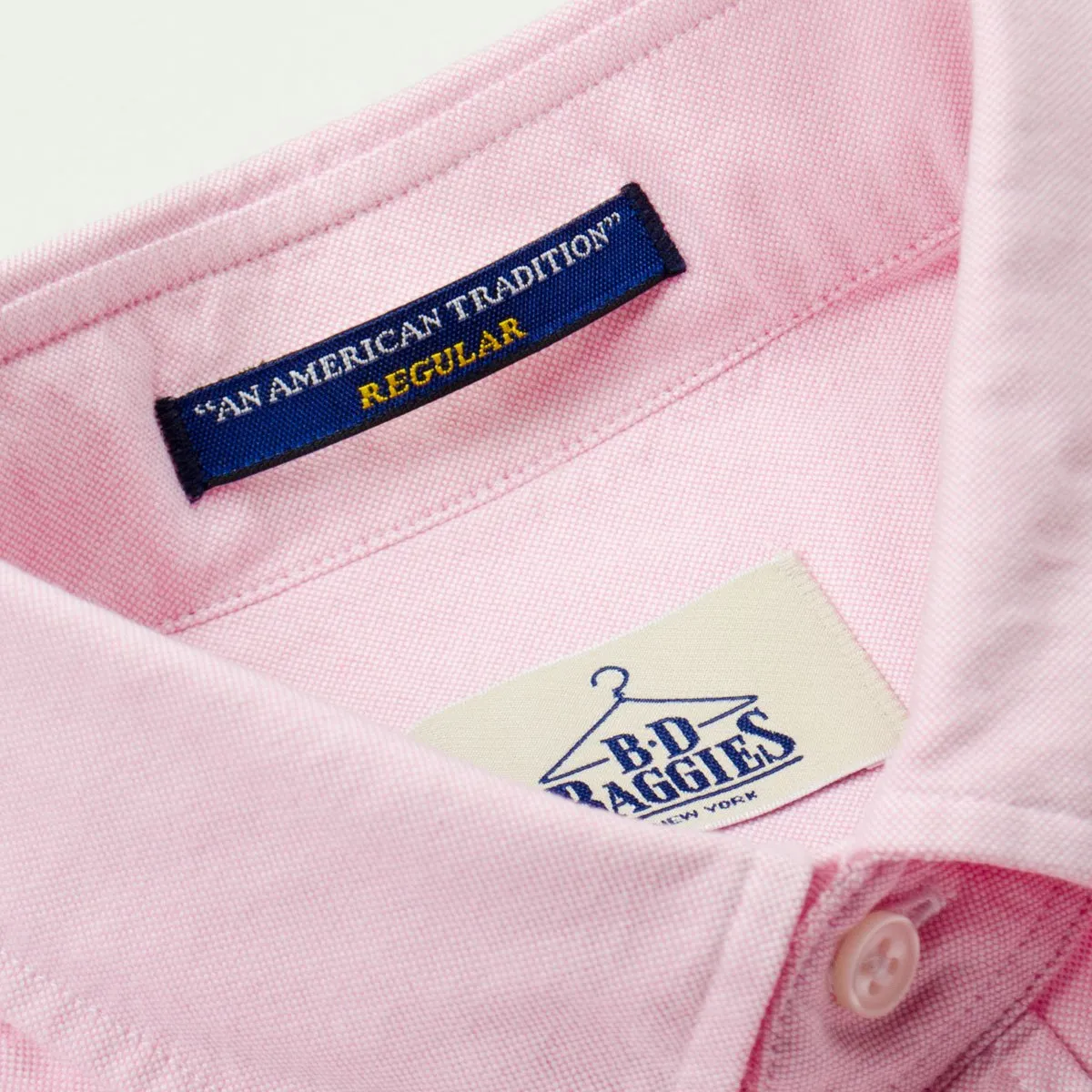 BD Baggies - Bradfort BD Shirt With Pocket - Oxford Pink