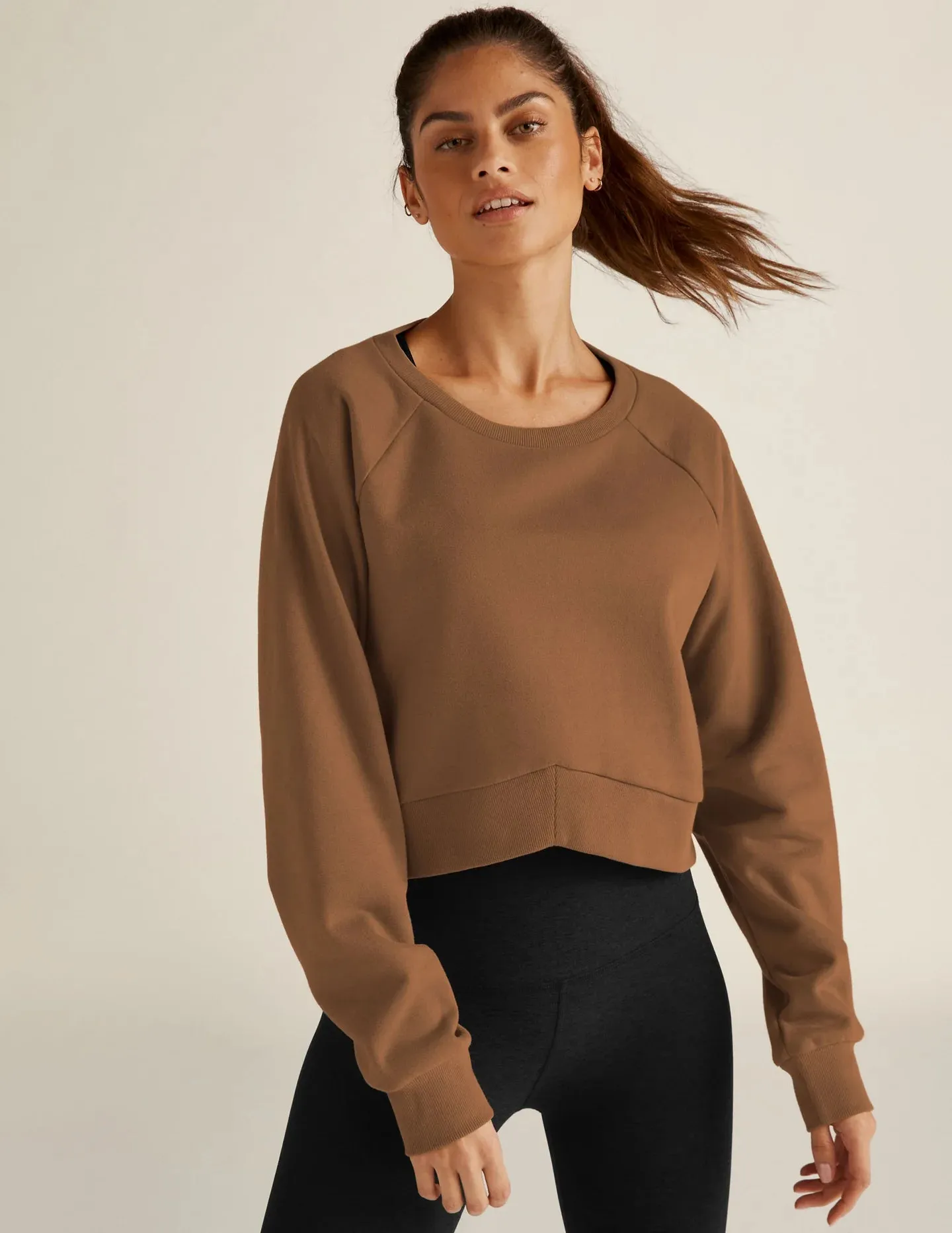 Beyond Yoga Uplift Cropped Pullover