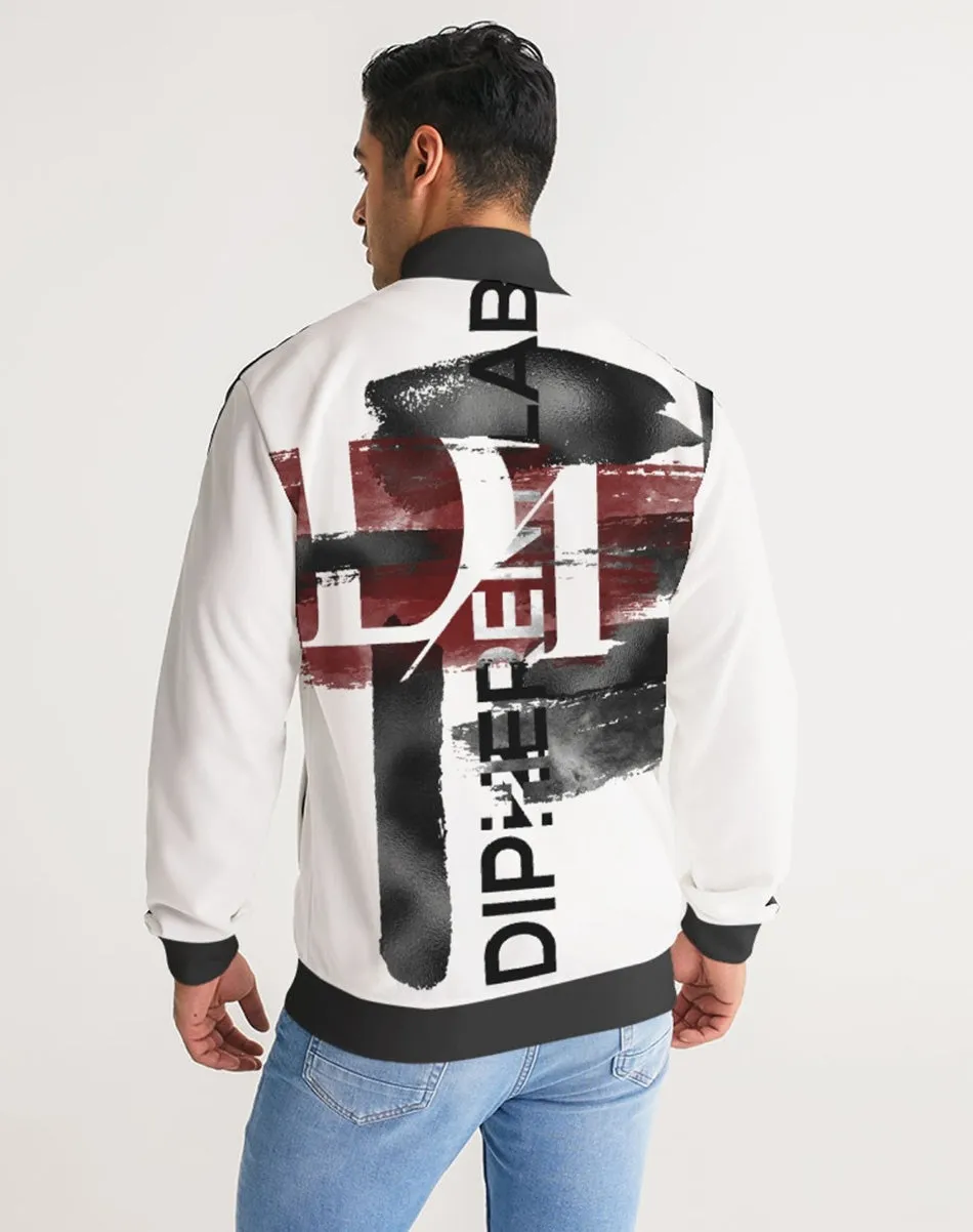 Brush Paint Logo French Terry Track Jacket