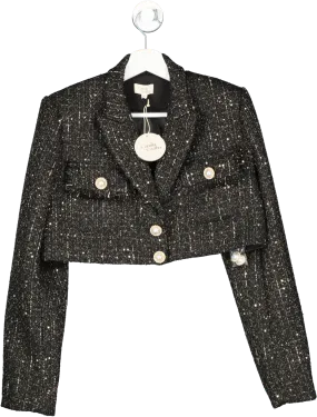 Camila Coelho Black Ghillerma Jacket UK M