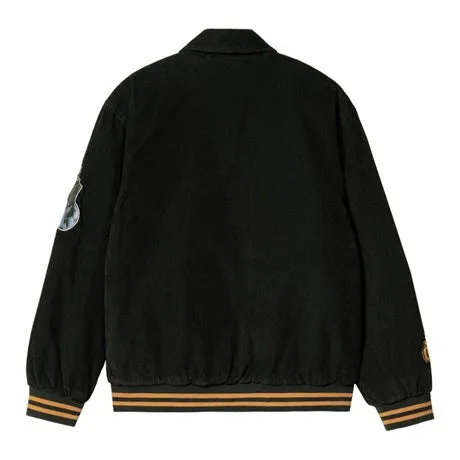 CARHARTT WIP LETTERMAN JACKET ART-NO. I0308190ZHXX Dark Cedar/Ochre