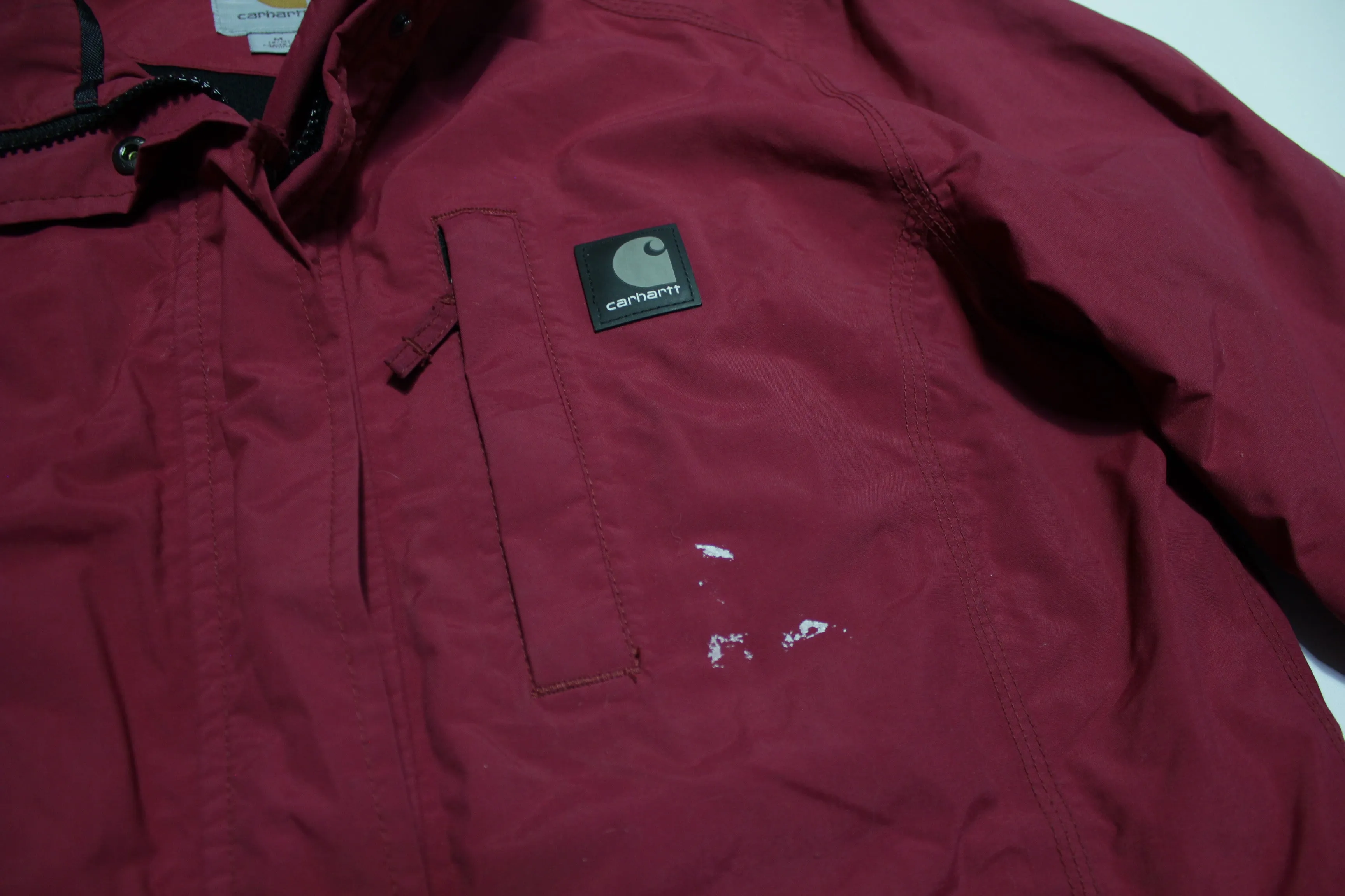 Carhartt Women's Cascade Jacket 100054 648 Purple Burgundy Waterproof Breathable Jacket