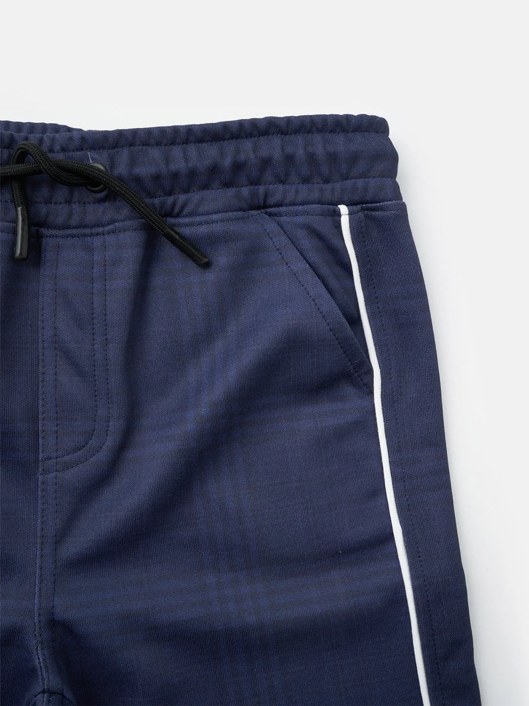 Carter Navy Check Trouser