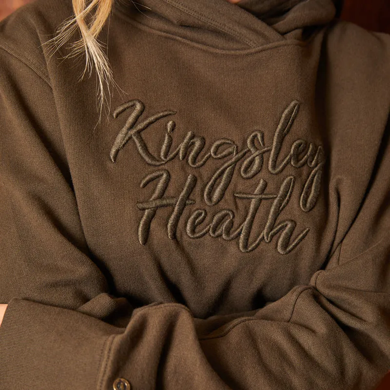 Classic Kingsley Heath Raglan Hoodie Fatigue