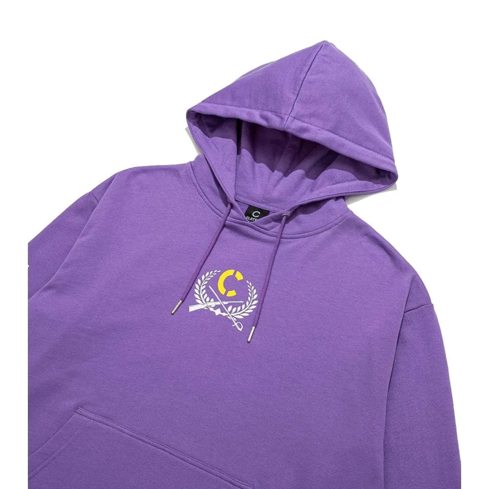 CLOT TEE C.S.ARMY HOODIE-PURPLE