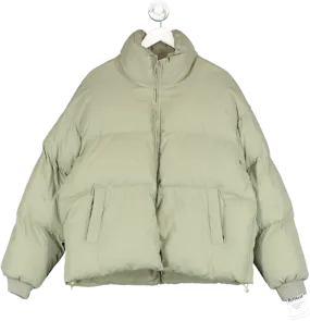 Cold Laundry Green Oversized Puffer Jacket UK M