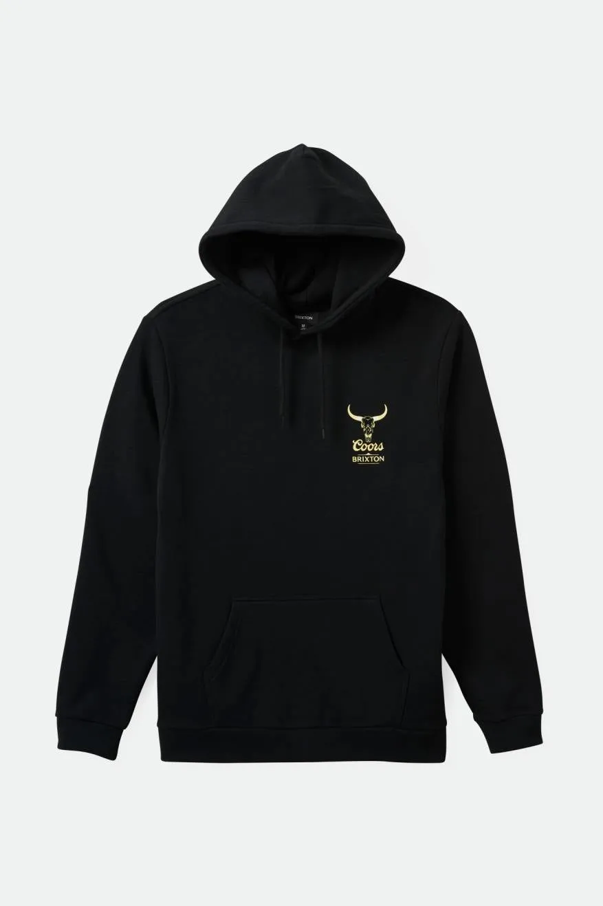 Coors Bull Hoodie - Black