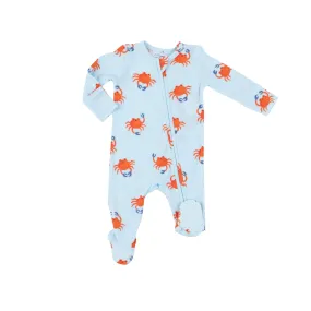 Crabby Cuties Two-Way Zipper Footie by Angel Dear