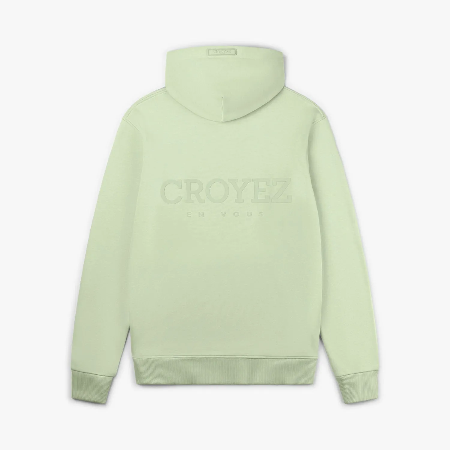 CROYEZ ABSTRACT HOODIE - GREEN