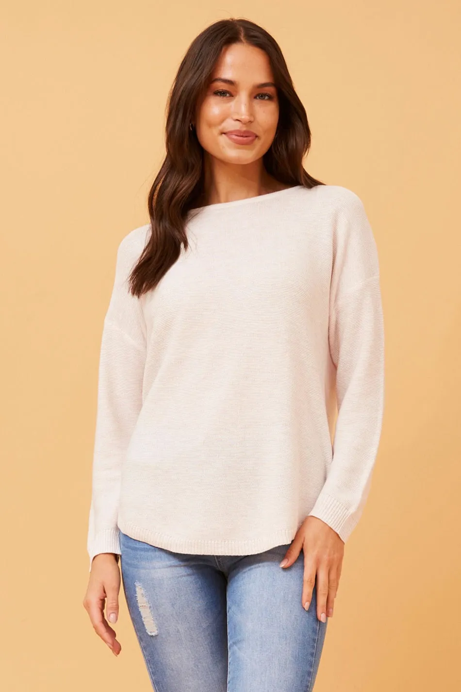 DARYLE SOLID KNIT JUMPER