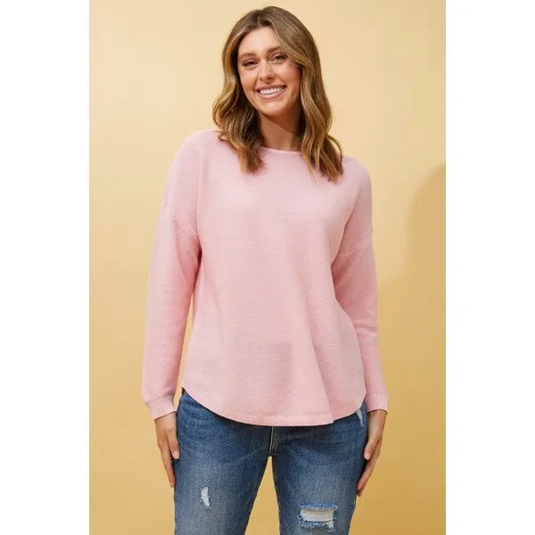 DARYLE SOLID KNIT JUMPER