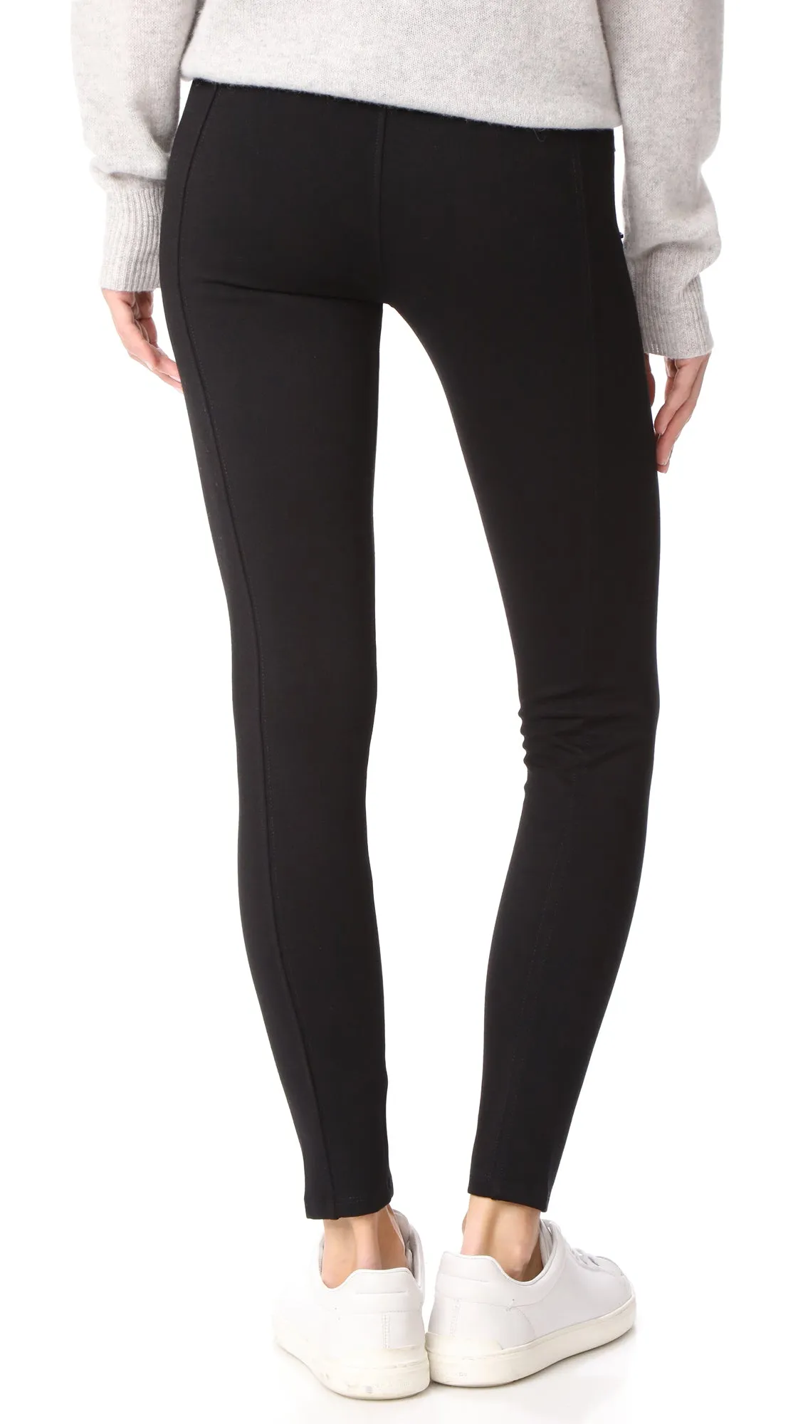 David Lerner Jess Zip Leggings Black