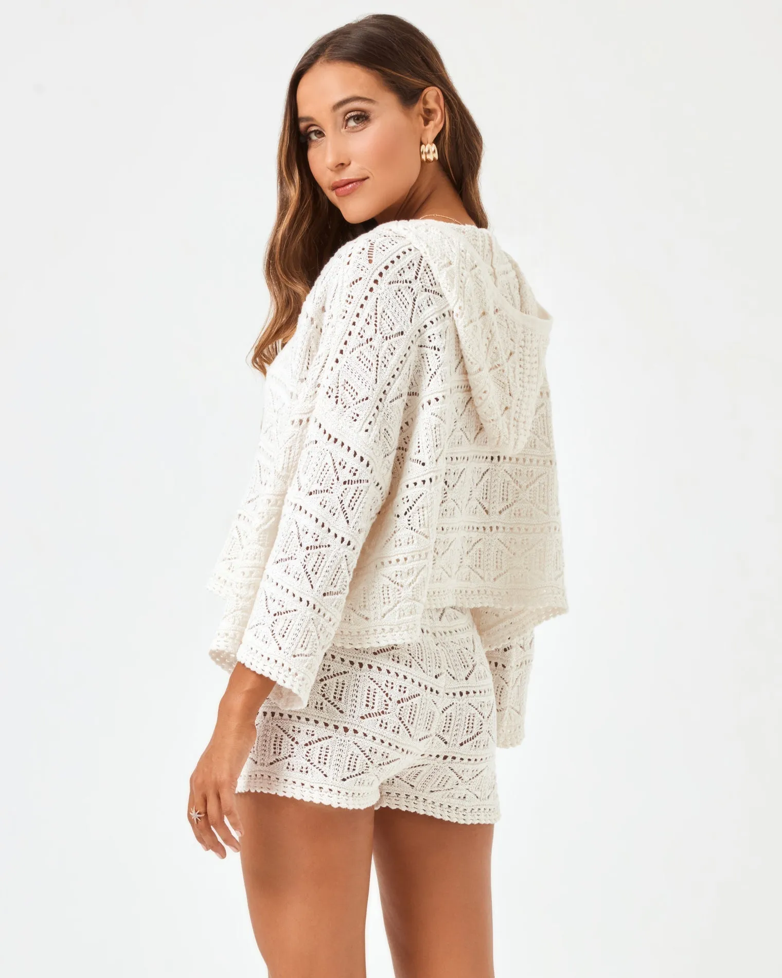 Diamond Eyes Sweater - Cream