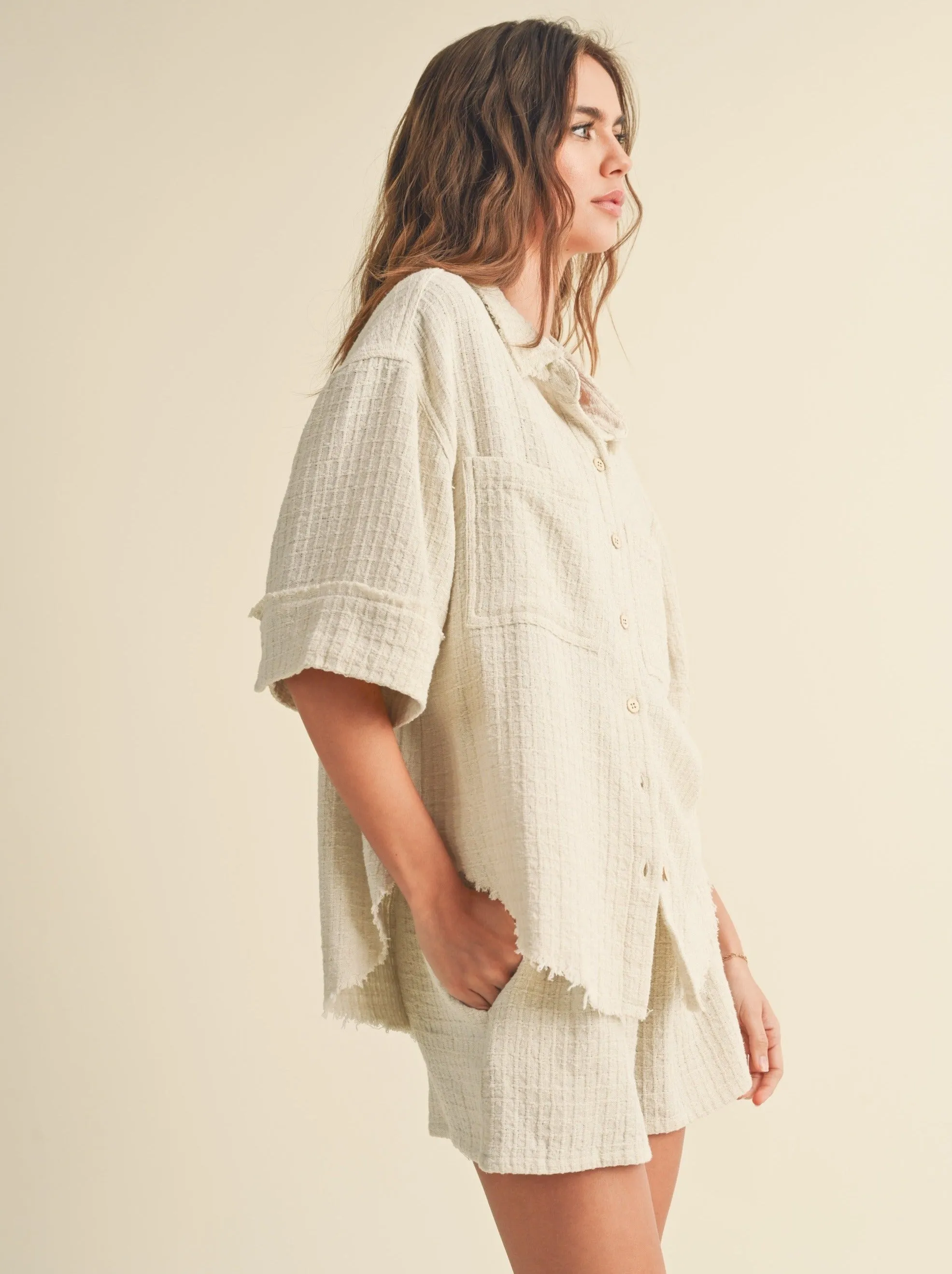 Effortless Gauze Shirt