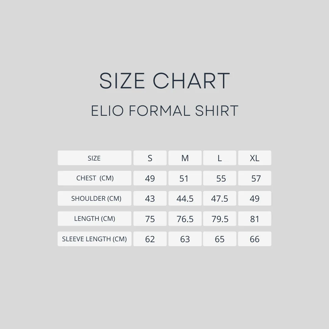 Elio Formal Shirt - Coffee Button-Down Collar