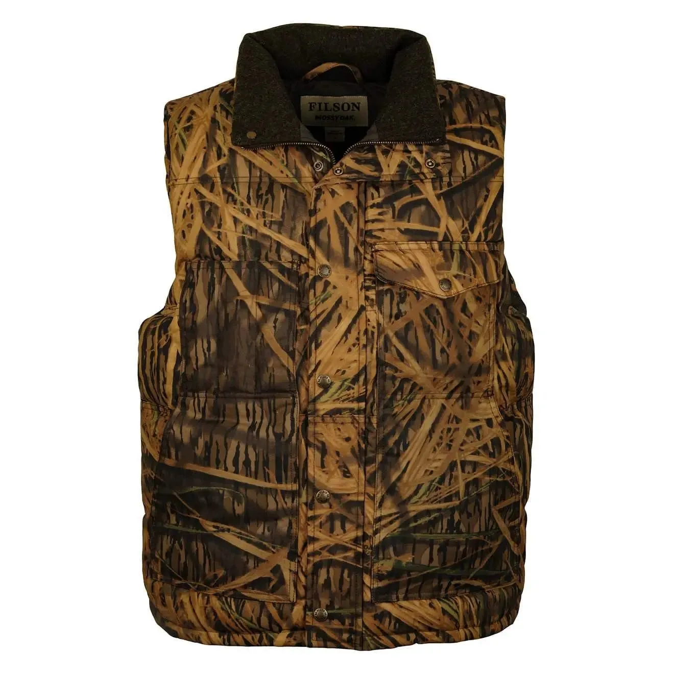 Filson Camo Down Cruiser Vest Gilet Shadowgrass