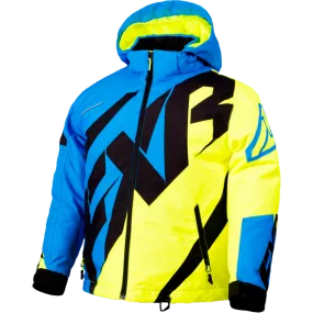 FXR CX Youth Jacket Blue/HiVis/Black