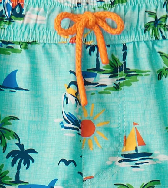 Hatley Vintage Holiday Board Shorts