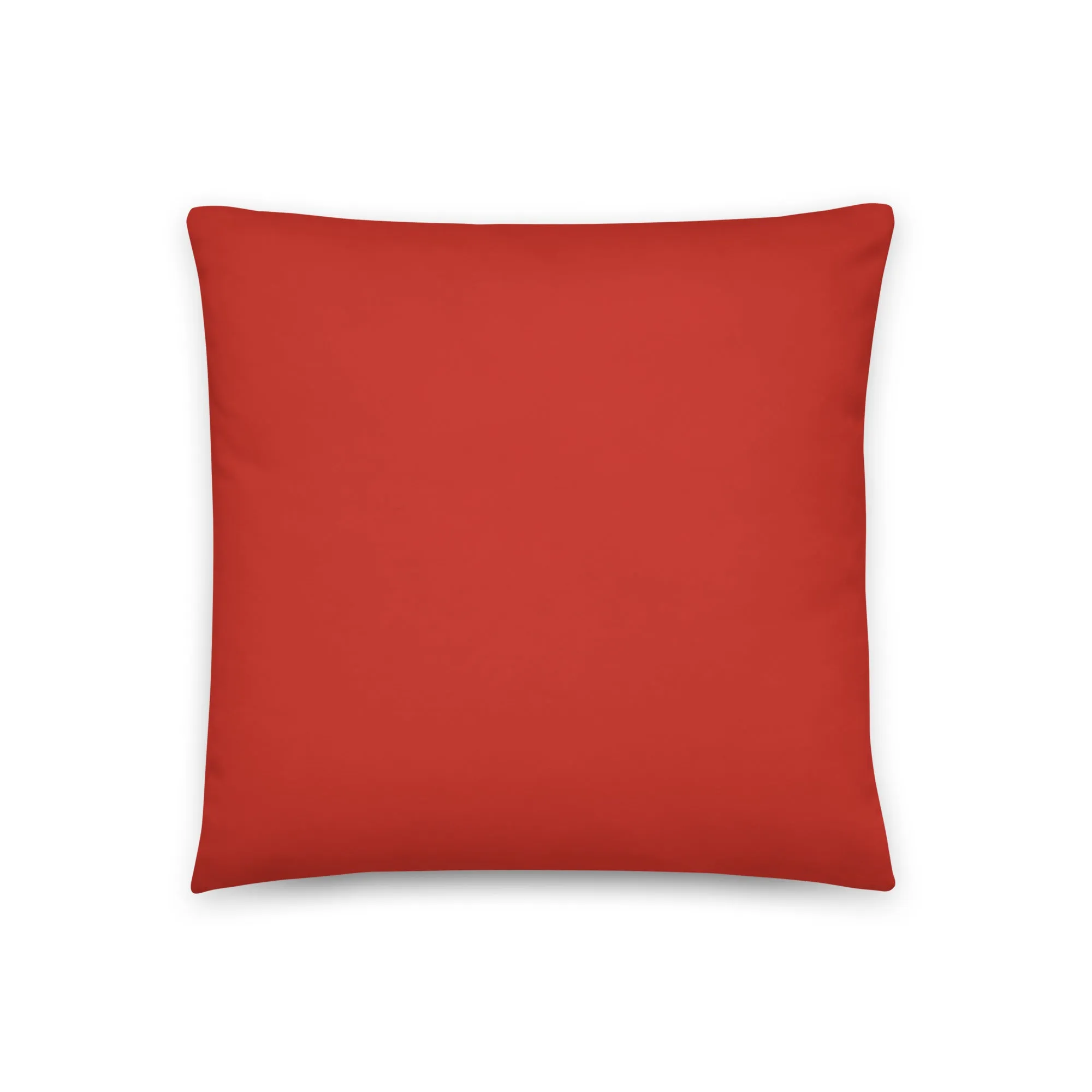 Hummingbird Woman Sends Her Prayers - Red Pillow