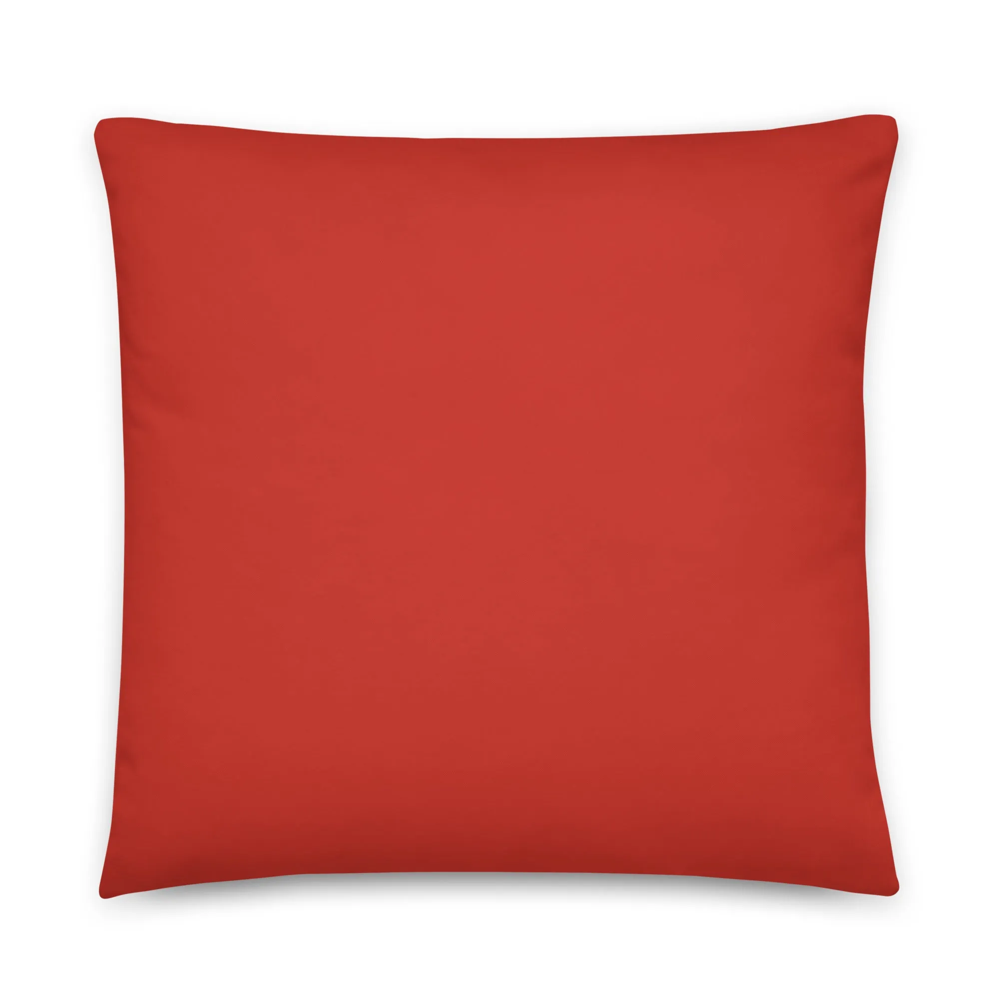 Hummingbird Woman Sends Her Prayers - Red Pillow