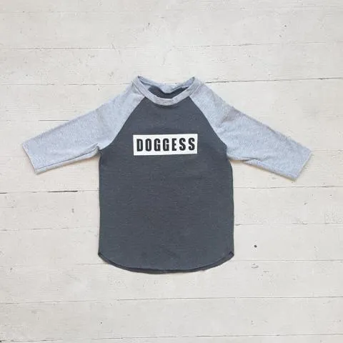 Kid's Rudraksha "Doggess" Baseball Tee |SALE