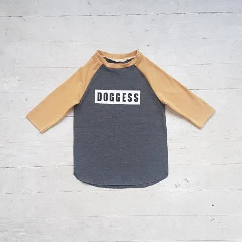 Kid's Rudraksha "Doggess" Baseball Tee |SALE