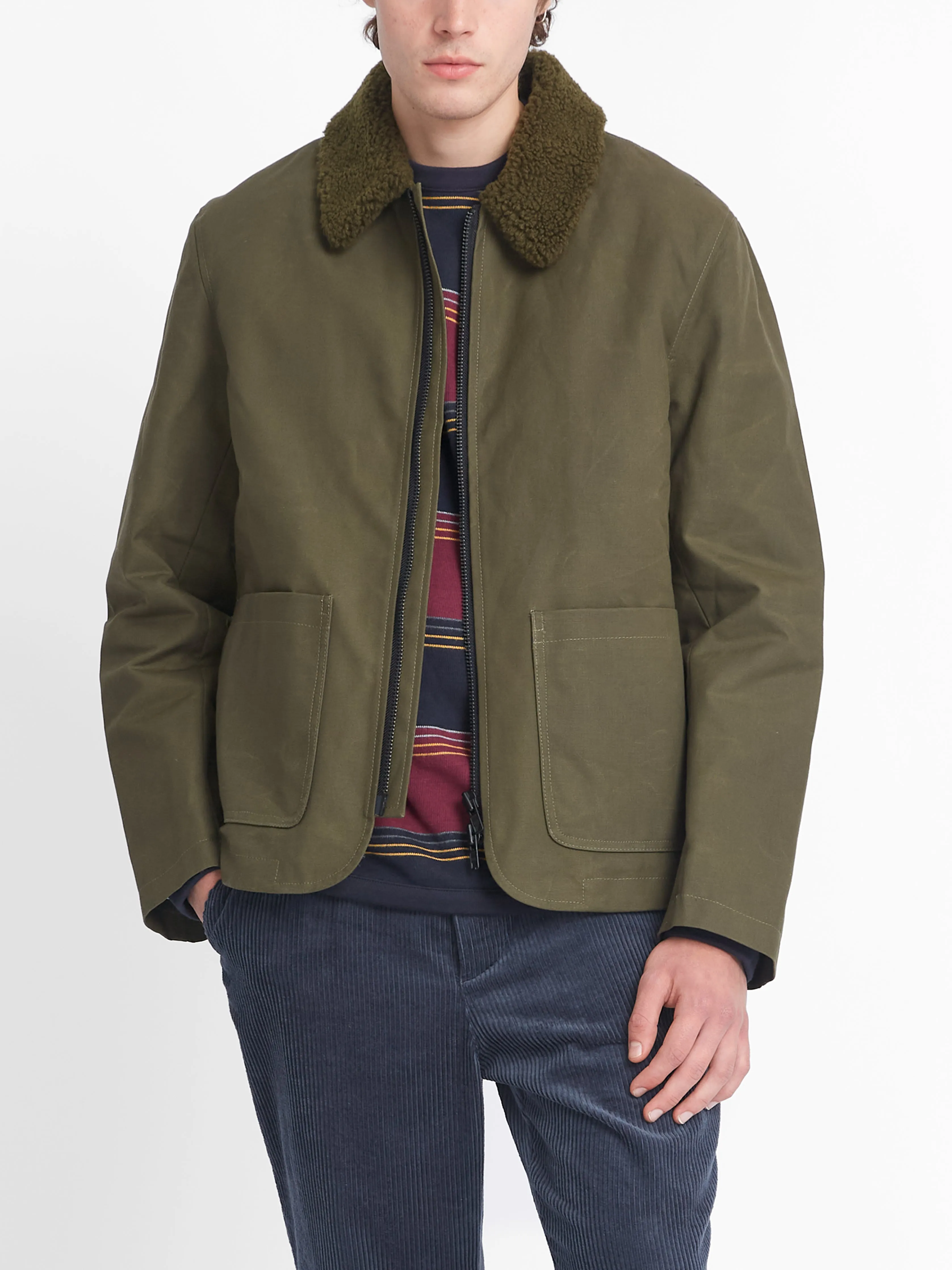 Lambeth Jacket Barwell Canvas Green