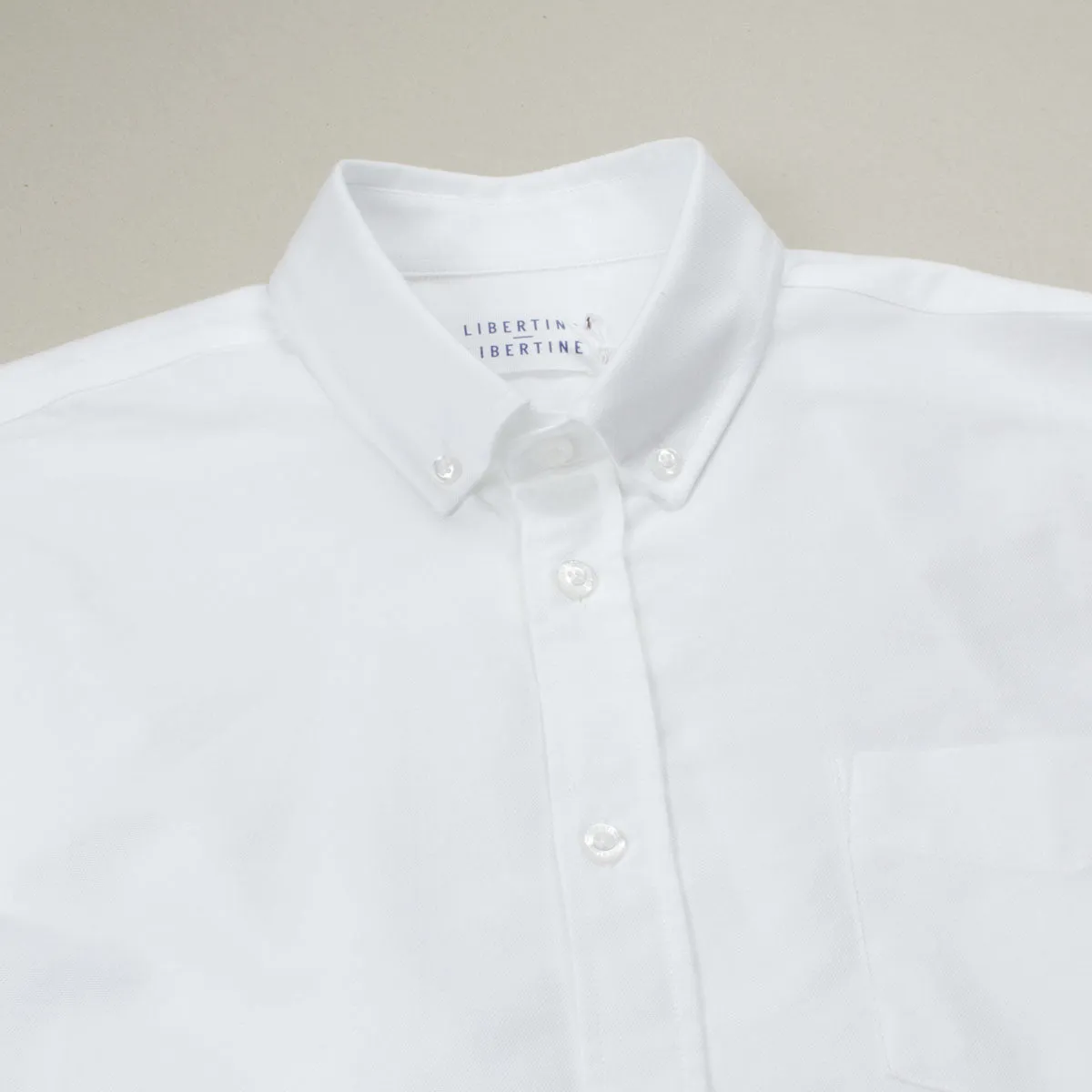 Libertine-Libertine - Hunter Shirt Panama - White