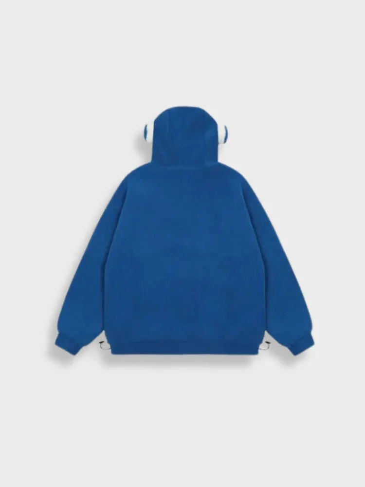 Lofi Bear Full Zipper Fleece