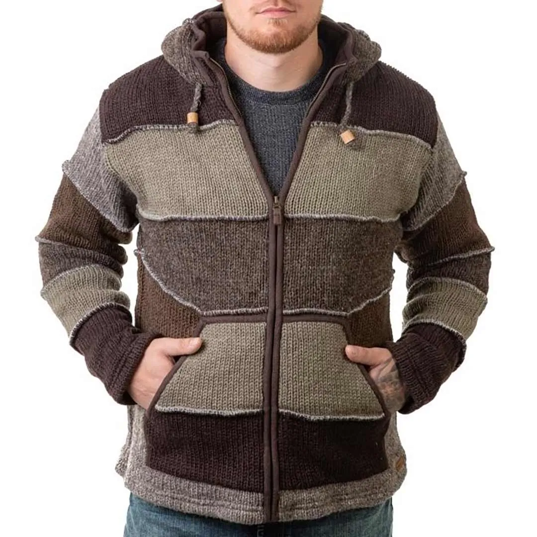 Lost Horizons Men's Patchwork Sweater