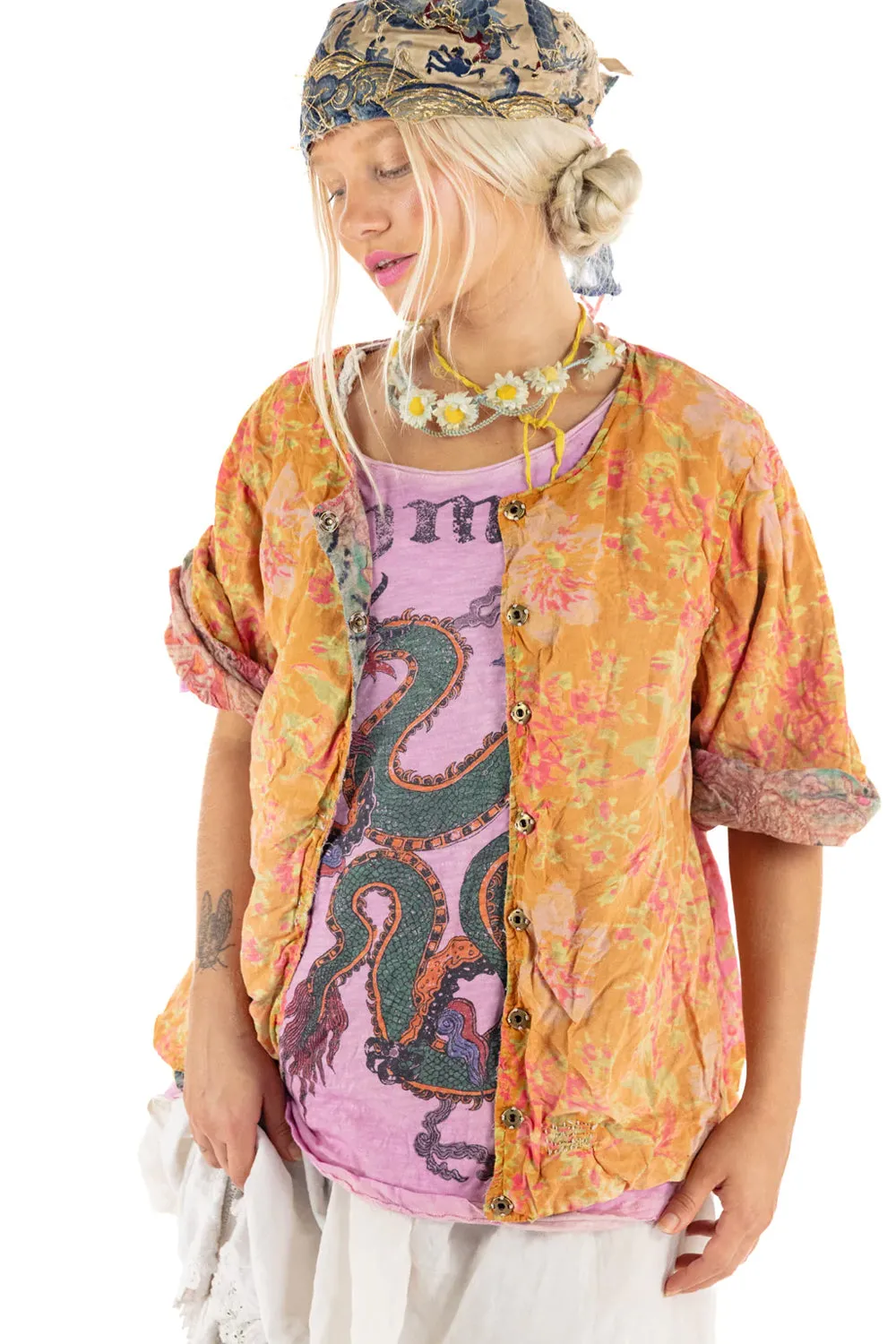 MAGNOLIA PEARL FLORAL ISABEAU KIMONO JACKET 731 SHAMBALA