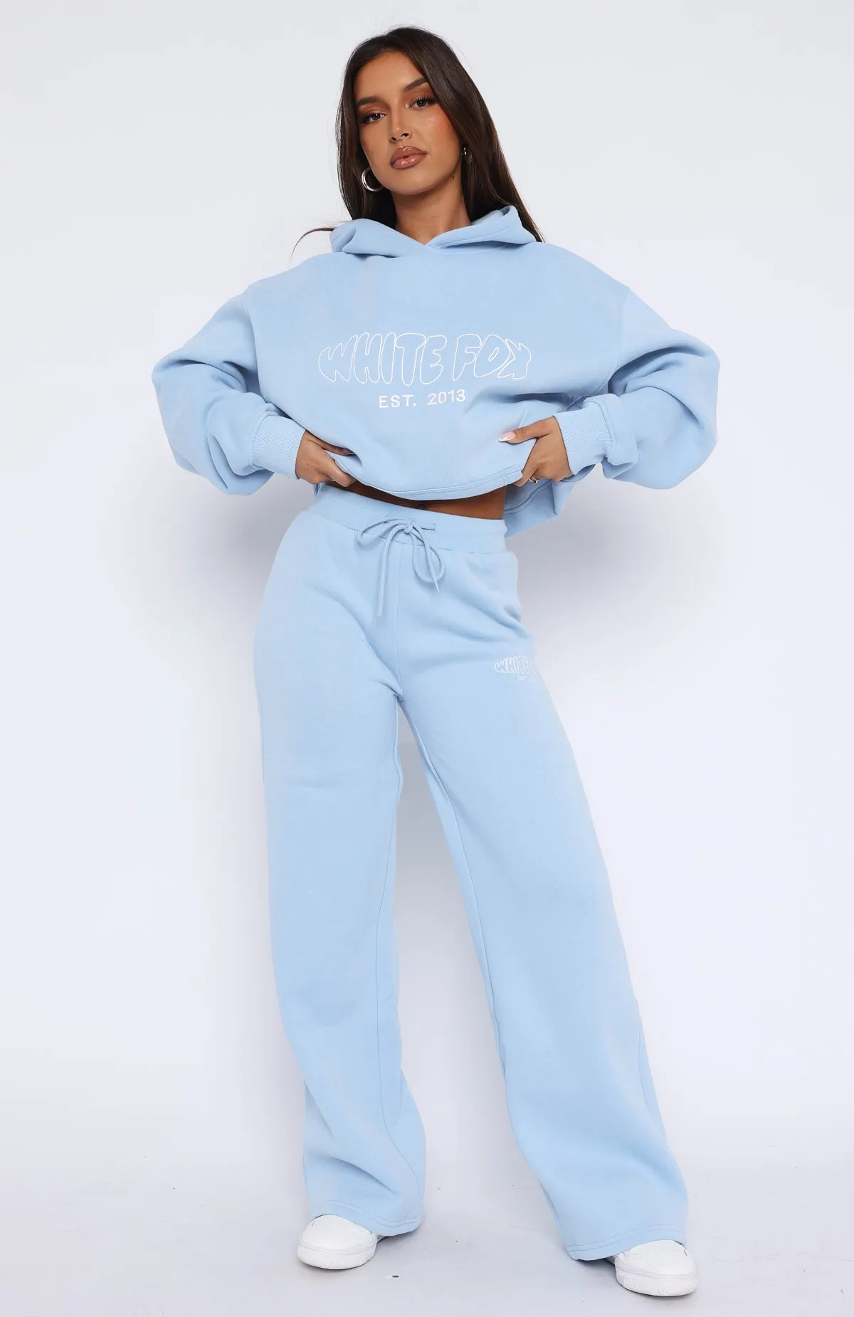 Missed Flights Sweatpants Soft Blue