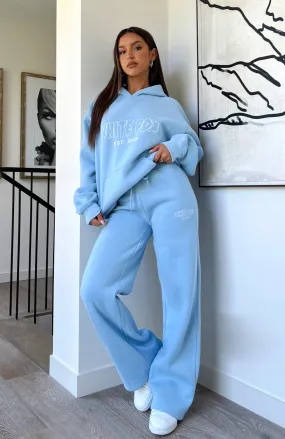 Missed Flights Sweatpants Soft Blue