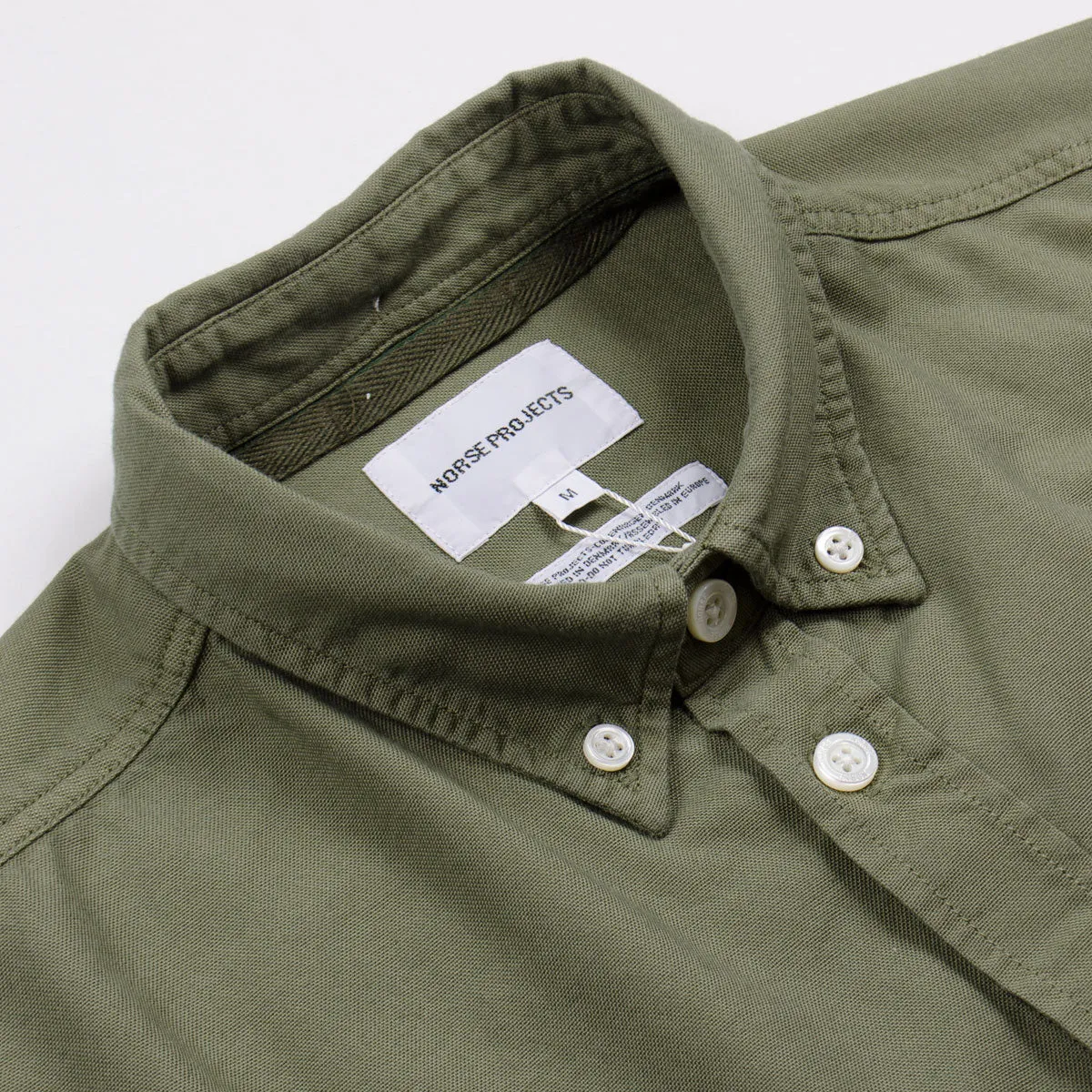 Norse Projects - Anton Oxford Shirt - Ivy Green