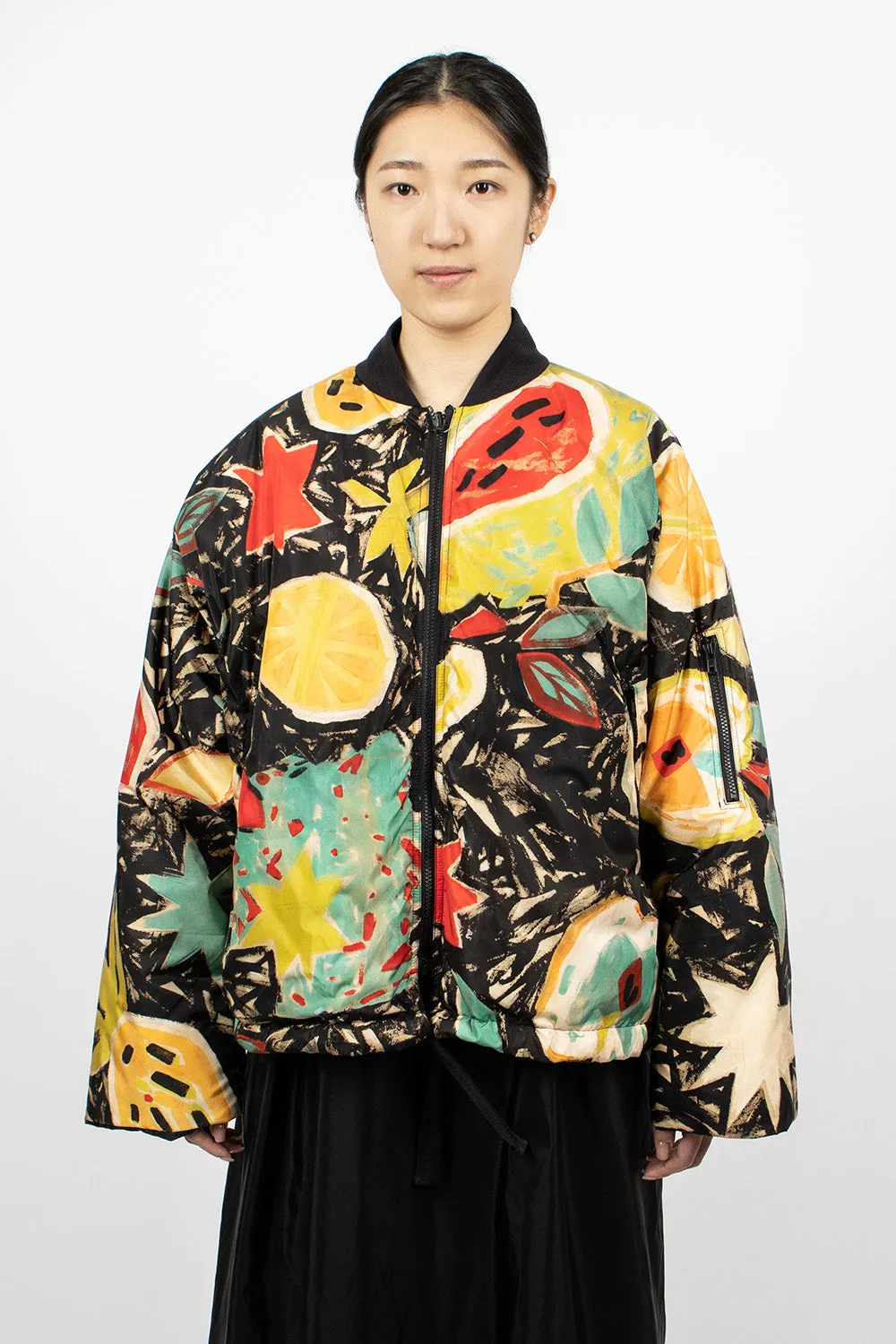 Okay Bomber Fruit Print