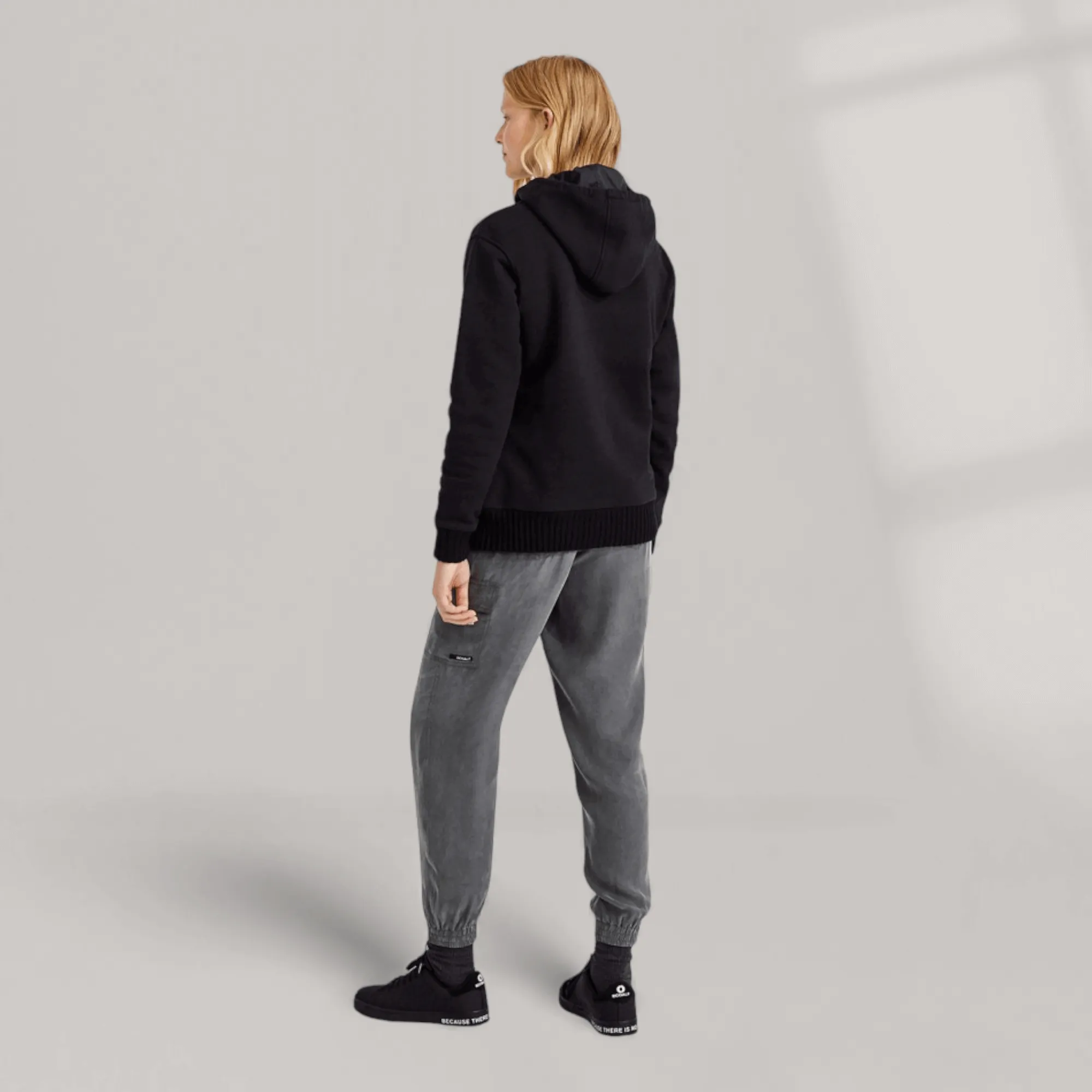 Orelle - Organic Cotton Hoodie - Black | Women's