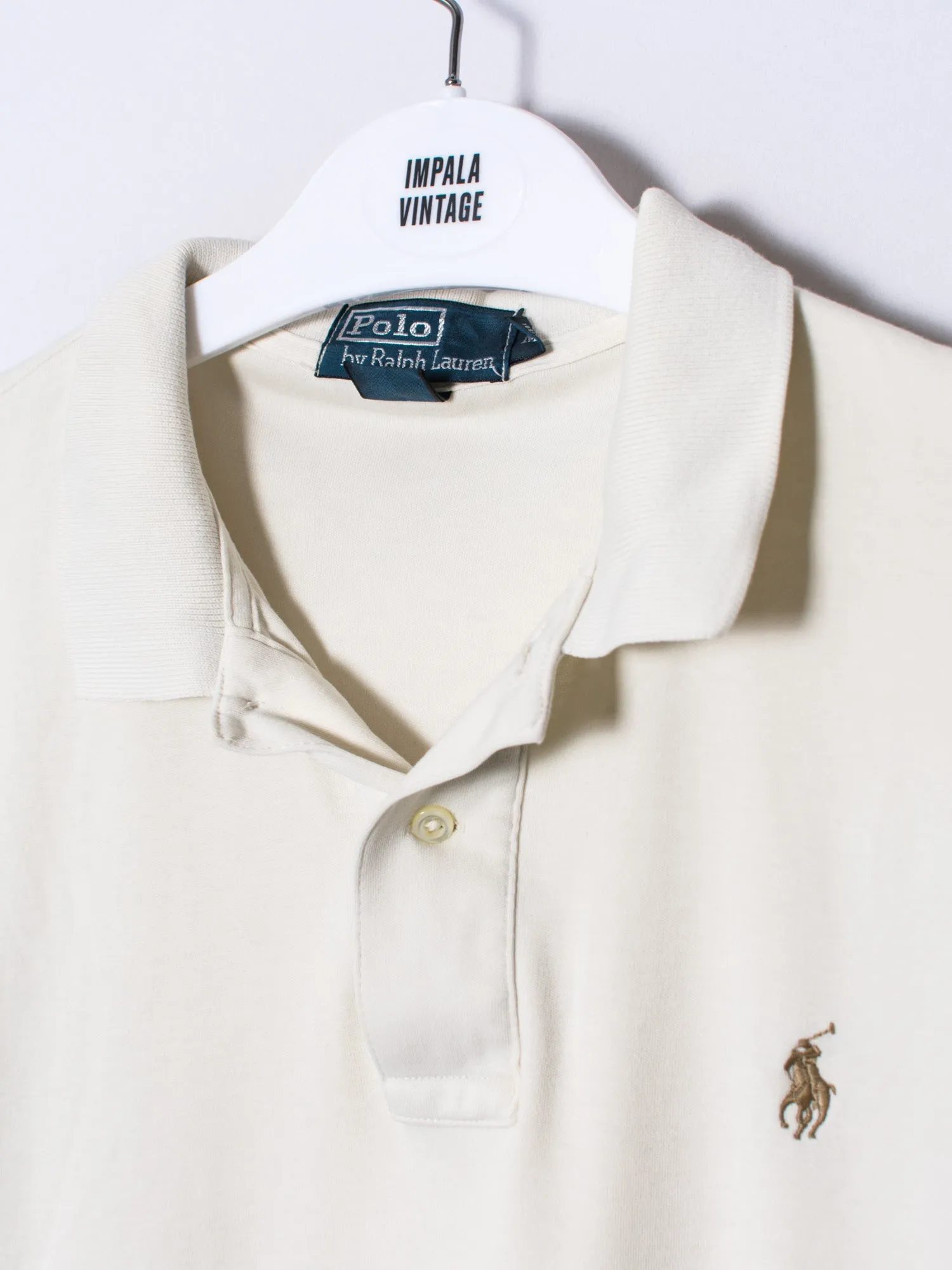 Polo Ralph Lauren White Poloshirt